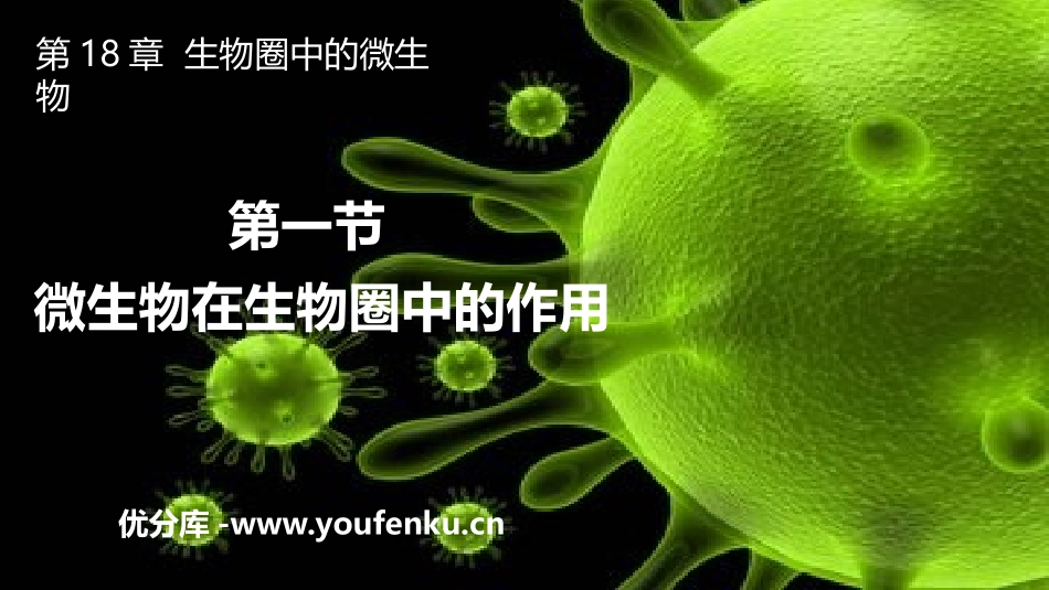 《微生物在生物圈中的作用》PPT教学课件(第2课时)_第1页