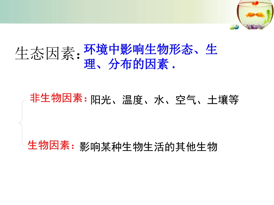 《生物的生存依赖一定的环境》PPT教学课件[北师大版八年级生物]_第3页