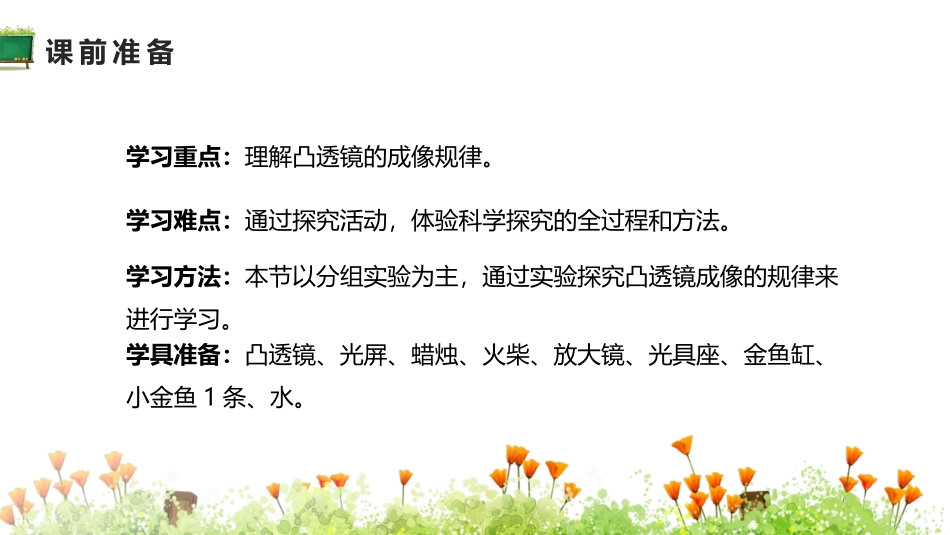 《凸透镜成像的规律》透镜及其应用PPT优质课件[人教版八年级物理]_第3页