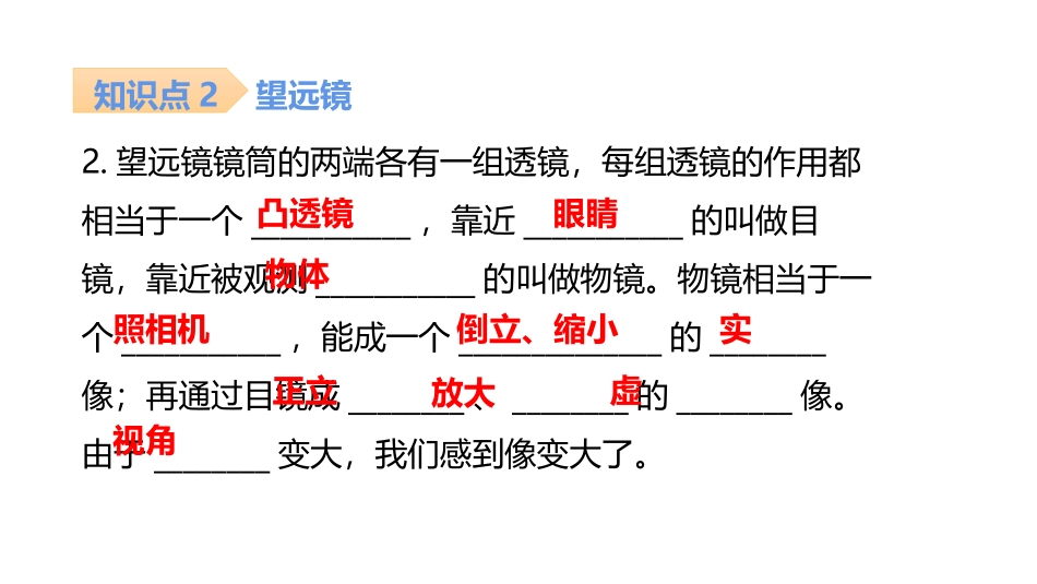 《显微镜和望远镜》透镜及其应用PPT优质课件[人教版八年级物理]_第3页