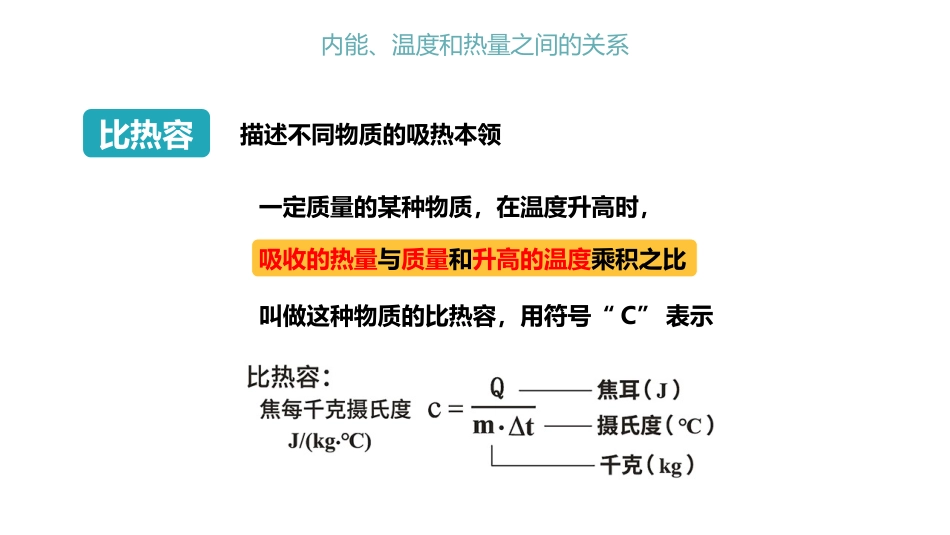 《比热容》内能PPT课件[人教版九年级物理]_第2页