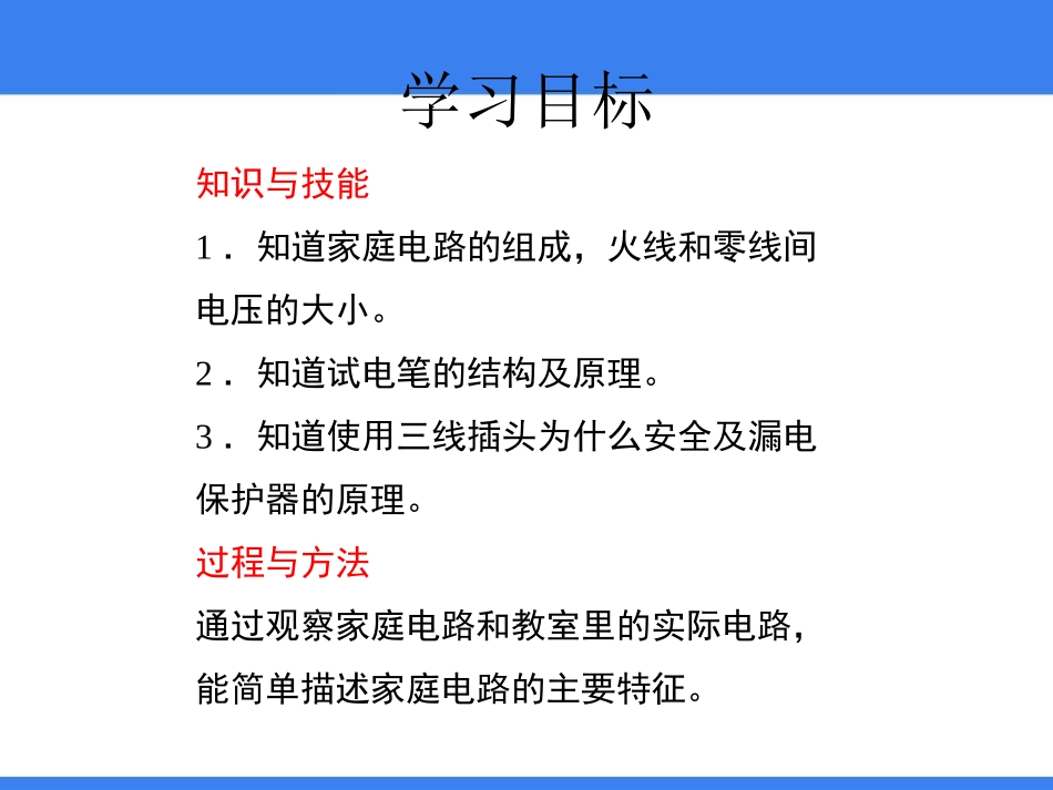 《家庭电路》生活用电PPT优质课件[人教版九年级物理]_第2页