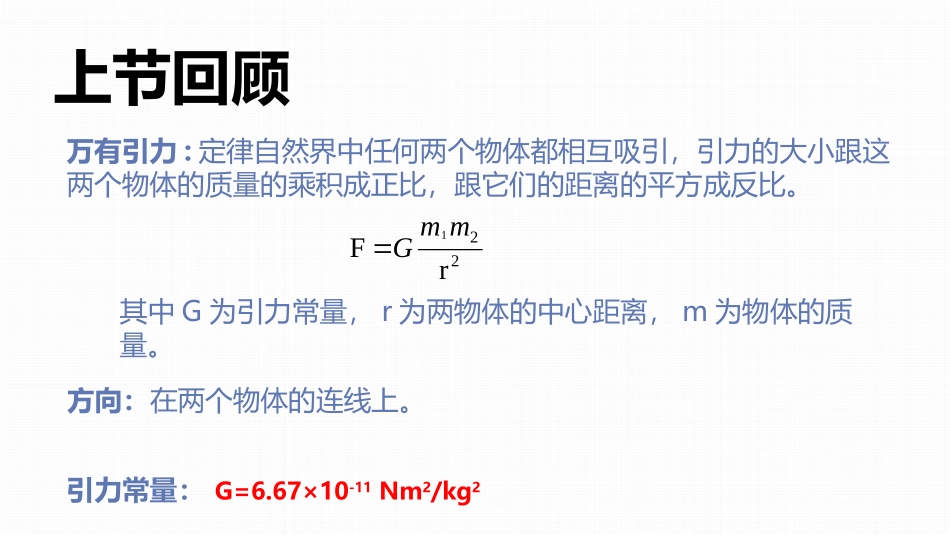 《宇宙航行》万有引力与宇宙航行PPT精品课件[人教版高中物理必修二]_第2页