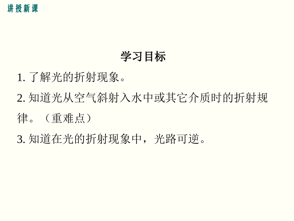 《光的折射》光现象PPT免费课件[鲁教版八年级物理上册]_第3页