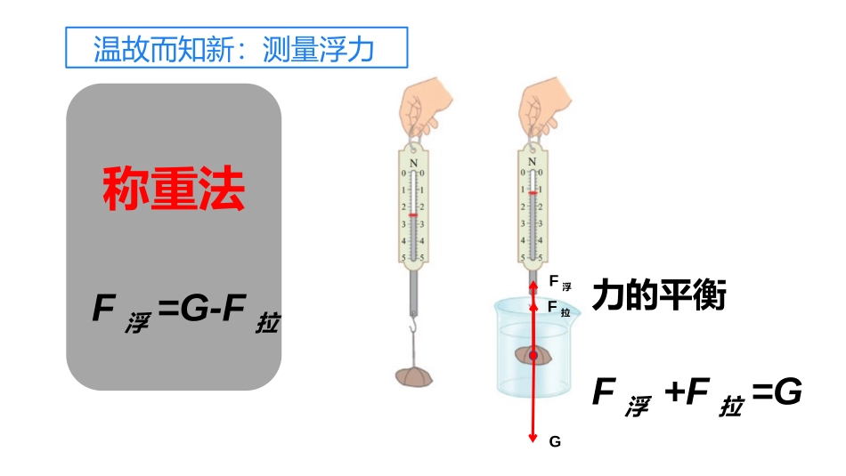 《阿基米德原理》浮力PPT优秀课件[鲁教版八年级物理下册]_第3页