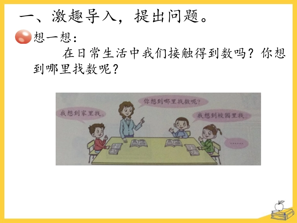 《找找周围的数》PPT课件[青岛版一年级数学上册]_第2页