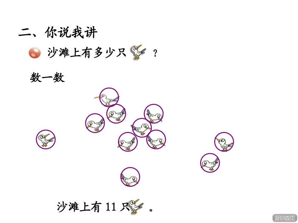 《海鸥回来了》PPT课件[青岛版一年级数学上册]_第3页