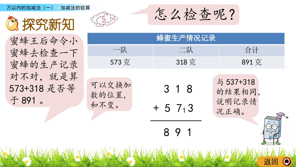 《勤劳的小蜜蜂》PPT教学课件(第4课时)[青岛版二年级数学]_第3页