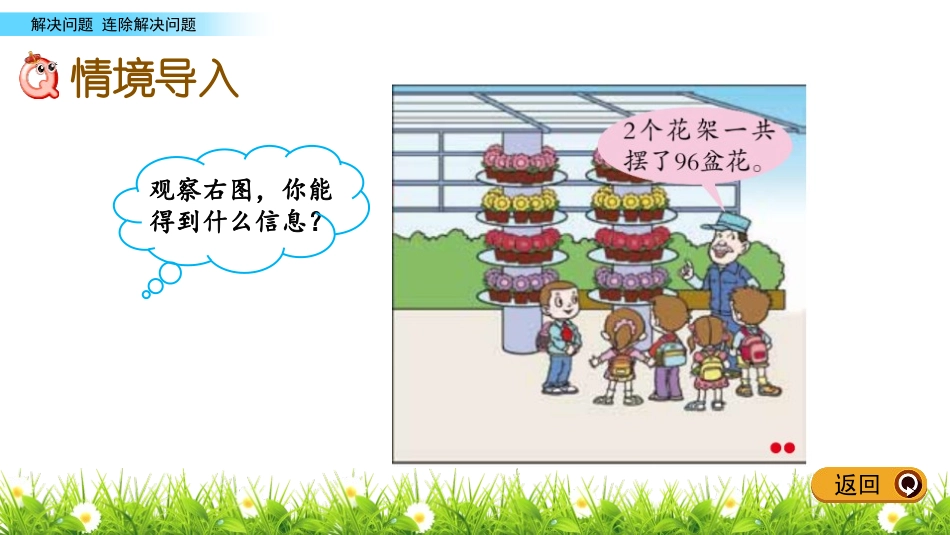 《绿色生态园》PPT教学课件(第2课时)[青岛版三年级数学]_第2页