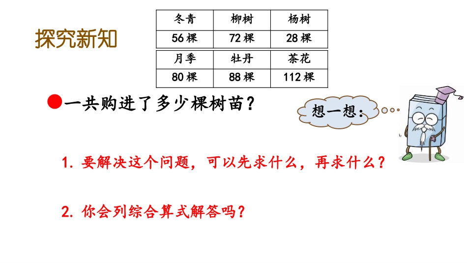 《快乐农场》PPT教学课件(第1课时)[青岛版四年级数学]_第3页