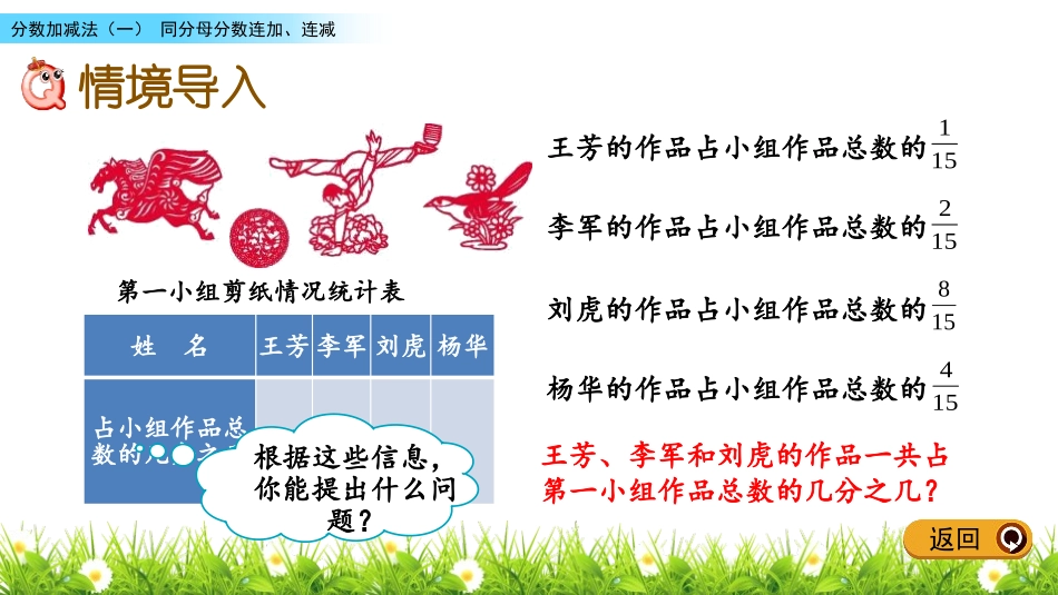 《剪纸中的数学》PPT教学课件(第4课时)[青岛版五年级数学]_第3页