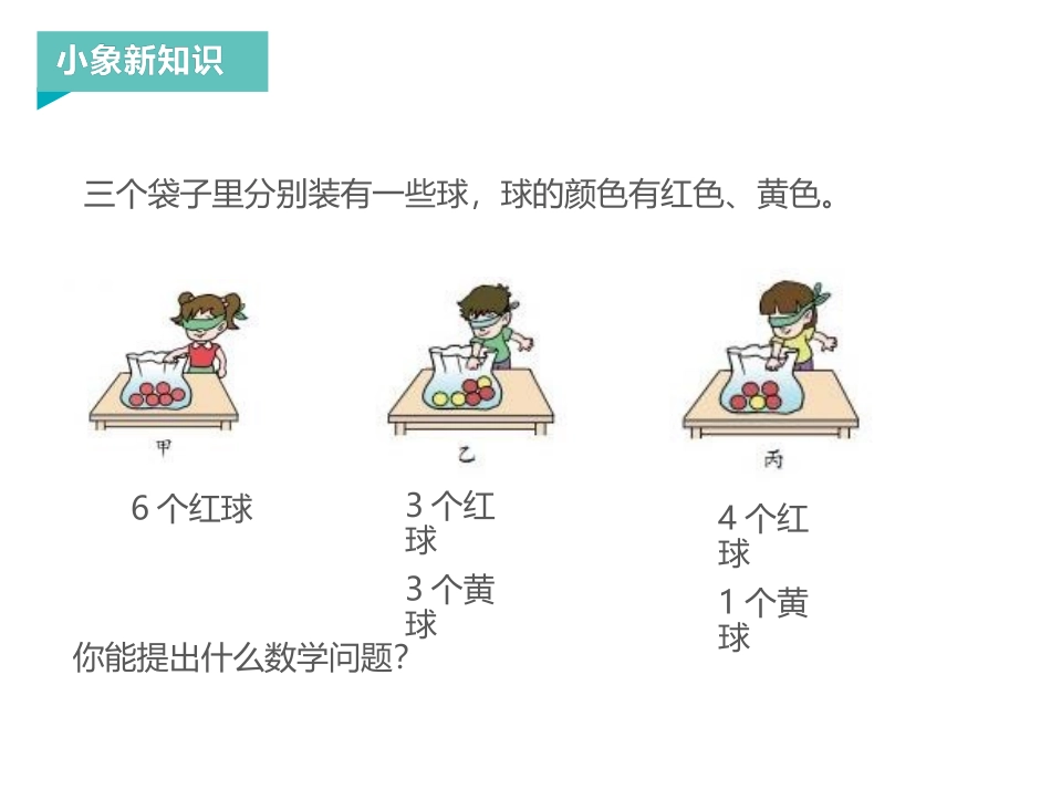 《摸球游戏》PPT免费课件[青岛版六年级数学上册]_第2页