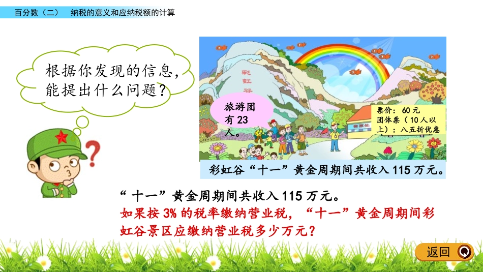 《欢乐农家游》PPT教学课件(第6课时)[青岛版六年级数学]_第3页