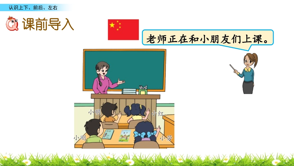 《认位置》PPT教学课件[苏教版一年级数学上册]_第2页