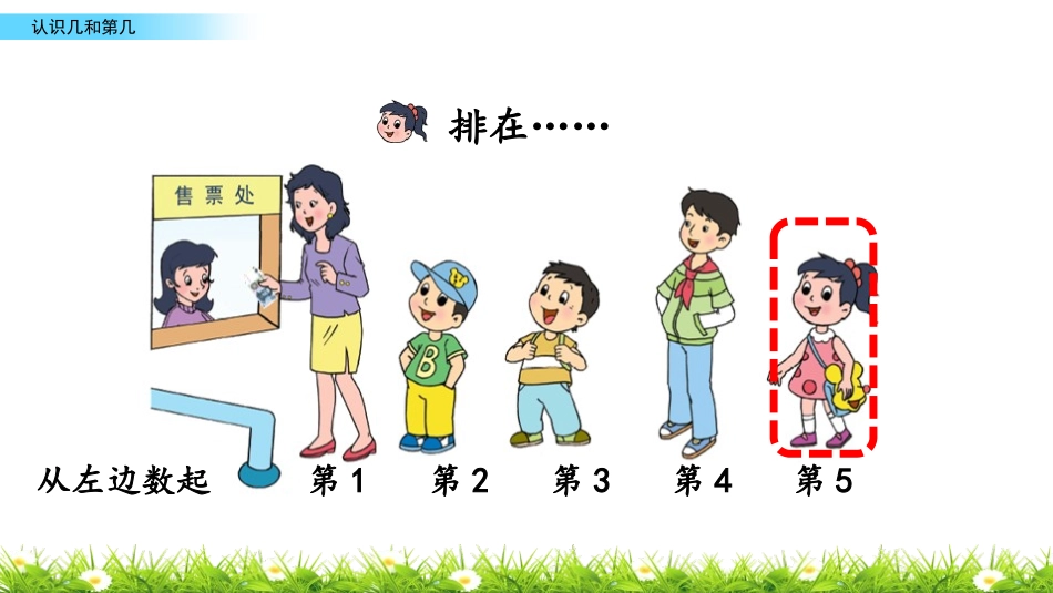 《认识几和第几》认识10以内的数PPT教学课件[苏教版一年级数学]_第3页