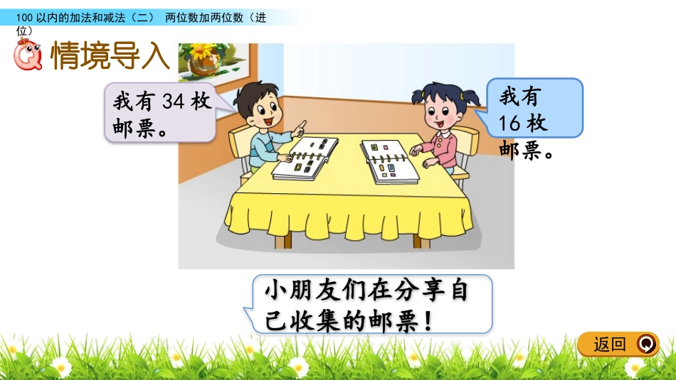 《两位数加两位数》100以内的加法和减法PPT教学课件_第2页