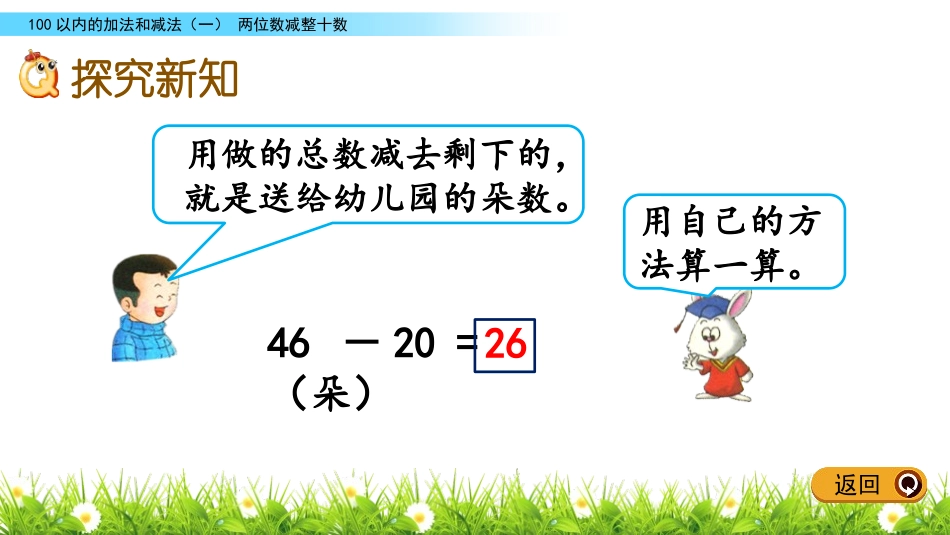 《两位数加、减整十数》100以内的加法和减法PPT课件(第2课时)_第3页