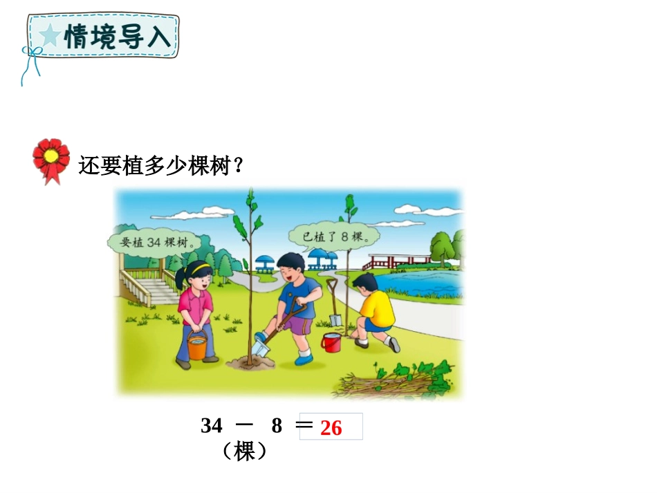 《两位数减一位数》100以内的加法和减法PPT课件(第2课时)_第2页