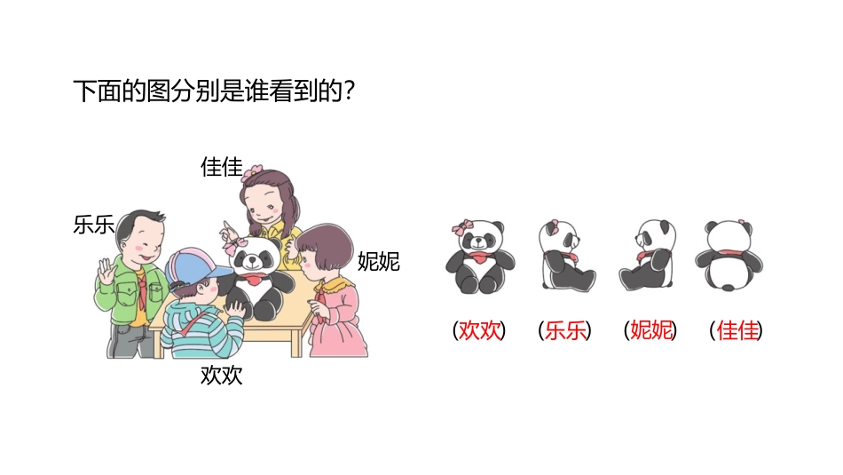 《观察立体》观察物体PPT课件[冀教版二年级数学上册]_第3页
