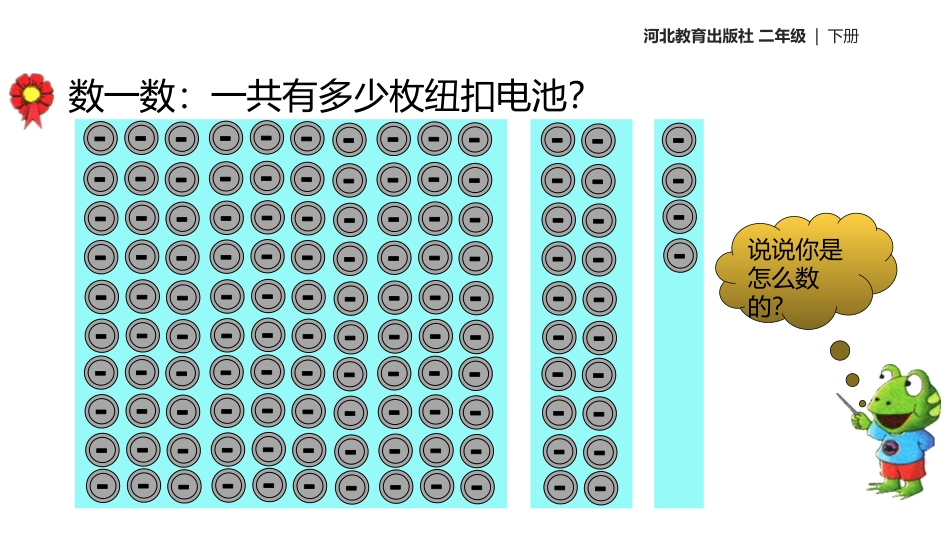 《认识1000以内的数》PPT教学课件[冀教版二年级数学]_第3页