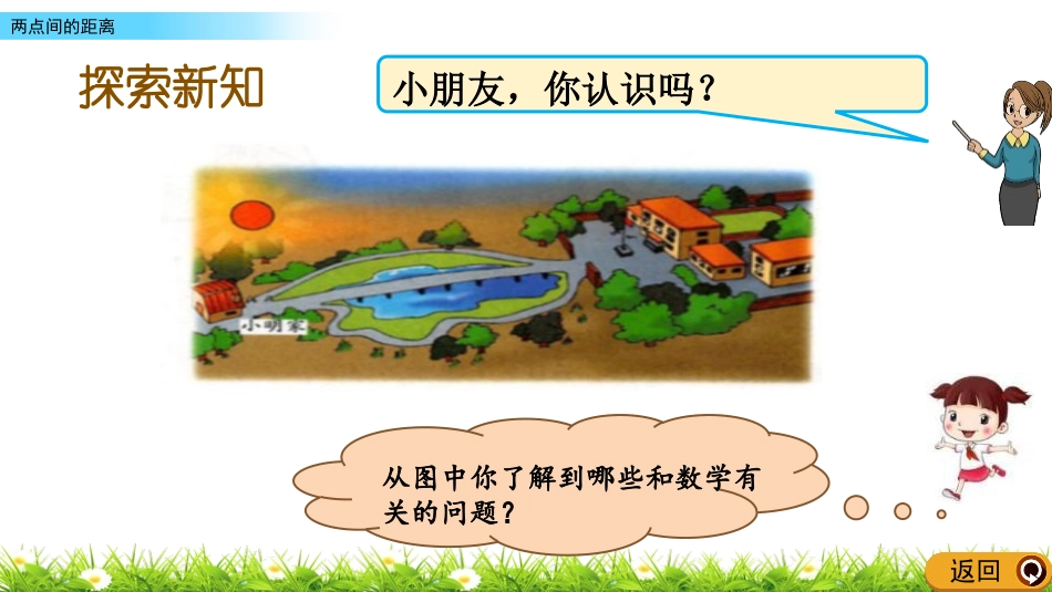 《两点间的距离》线和角PPT课件[冀教版四年级数学上册]_第3页