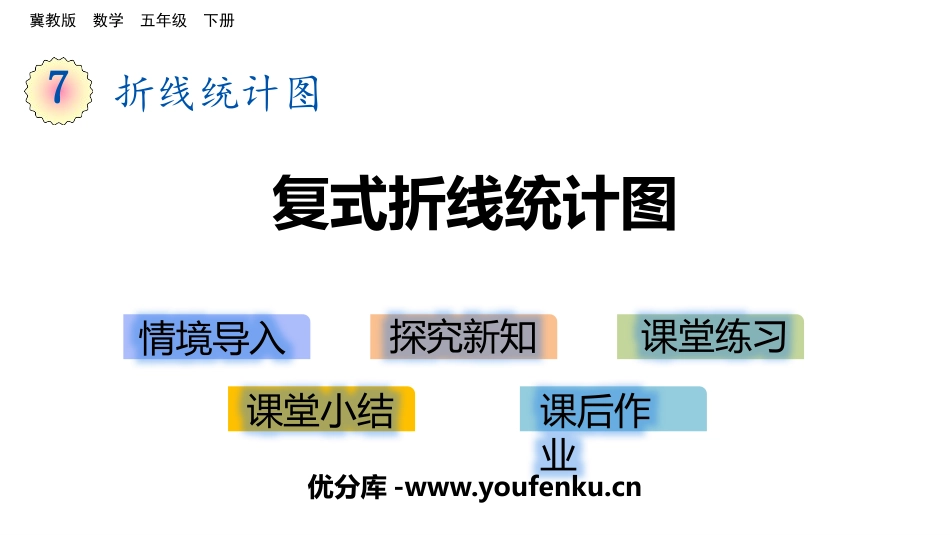 《复式折线统计图》折线统计图PPT课件[冀教版五年级数学]_第1页