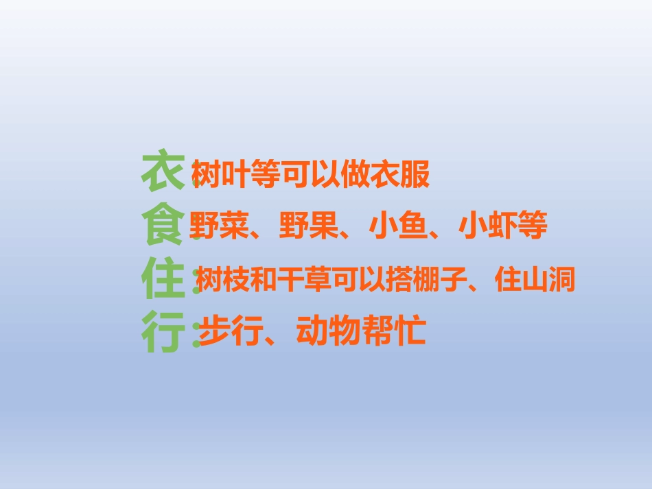 《荒岛生存》PPT课件[大象版二年级科学下册]_第3页