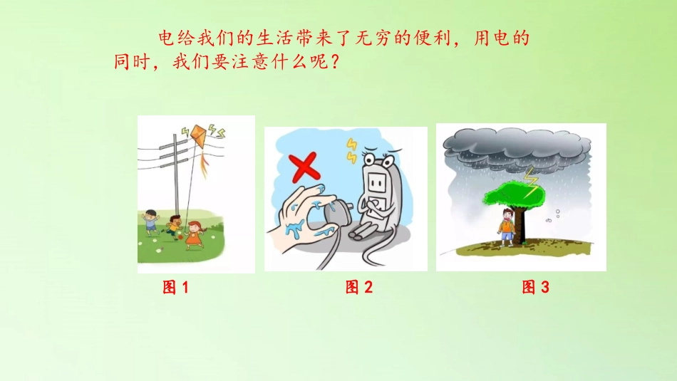 《安全用电》PPT课件[大象版三年级科学下册]_第3页