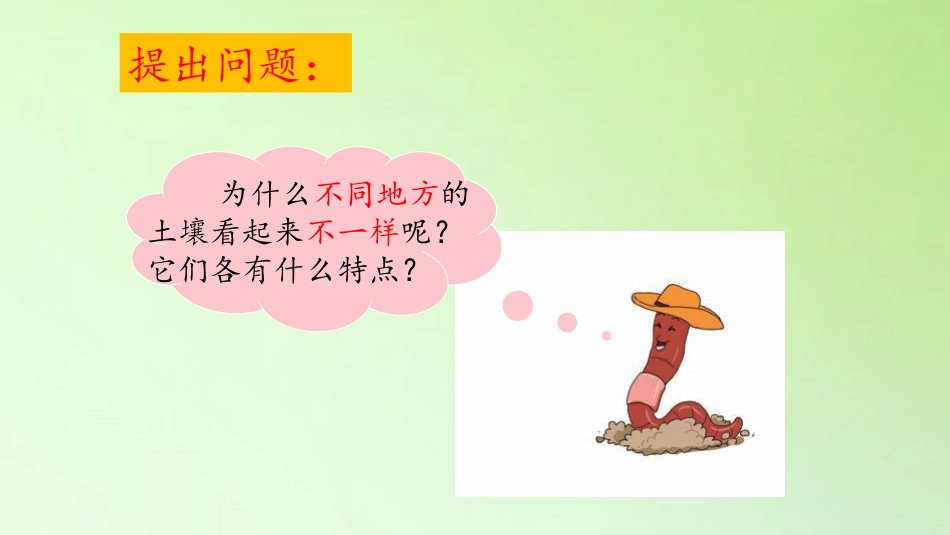 《不一样的土壤》PPT课件[大象版三年级科学下册]_第3页
