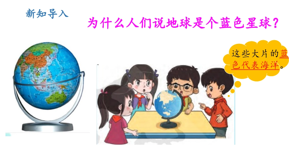 《海洋与陆地》PPT课件[大象版四年级科学下册]_第2页