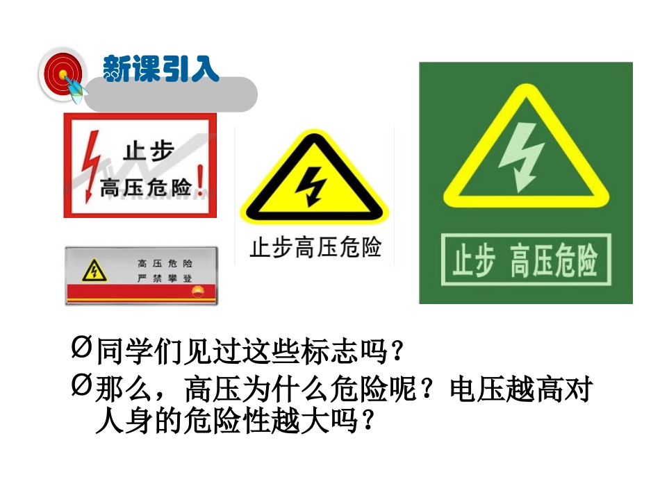 《安全用电》电功和电功率PPT课件[北师大九年级物理下册]_第2页