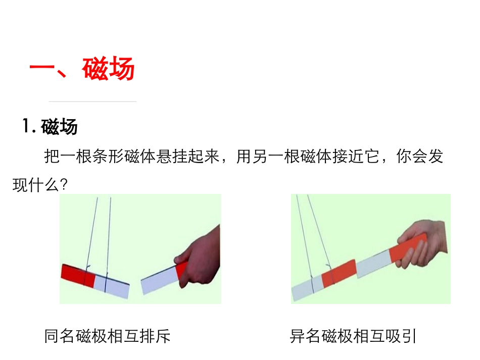 《磁场》磁现象PPT教学课件[北师大九年级物理下册]_第2页