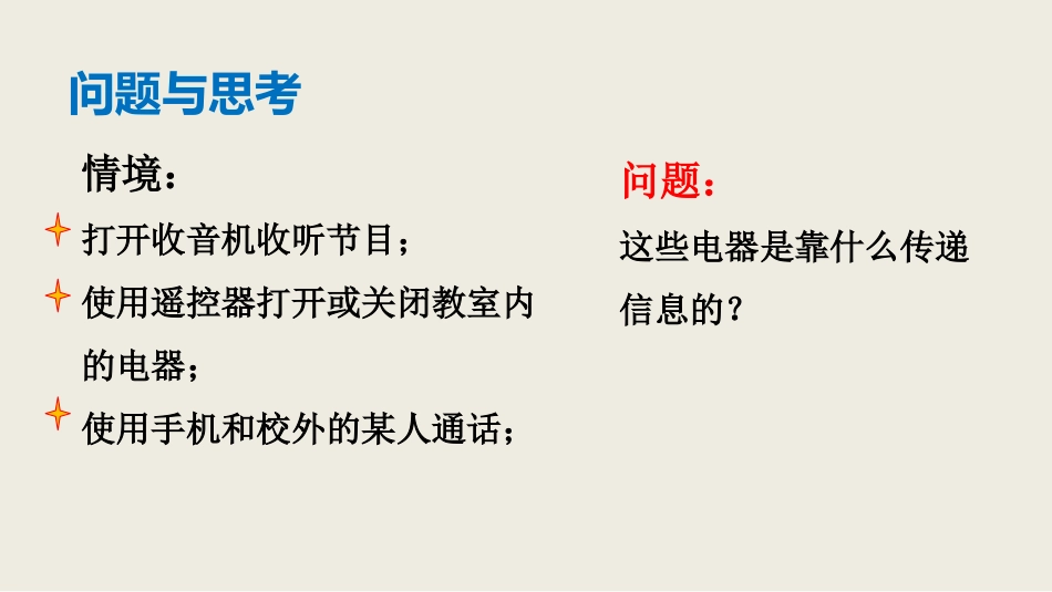 《电磁波》怎样传递信息-通信技术简介PPT教学课件_第2页