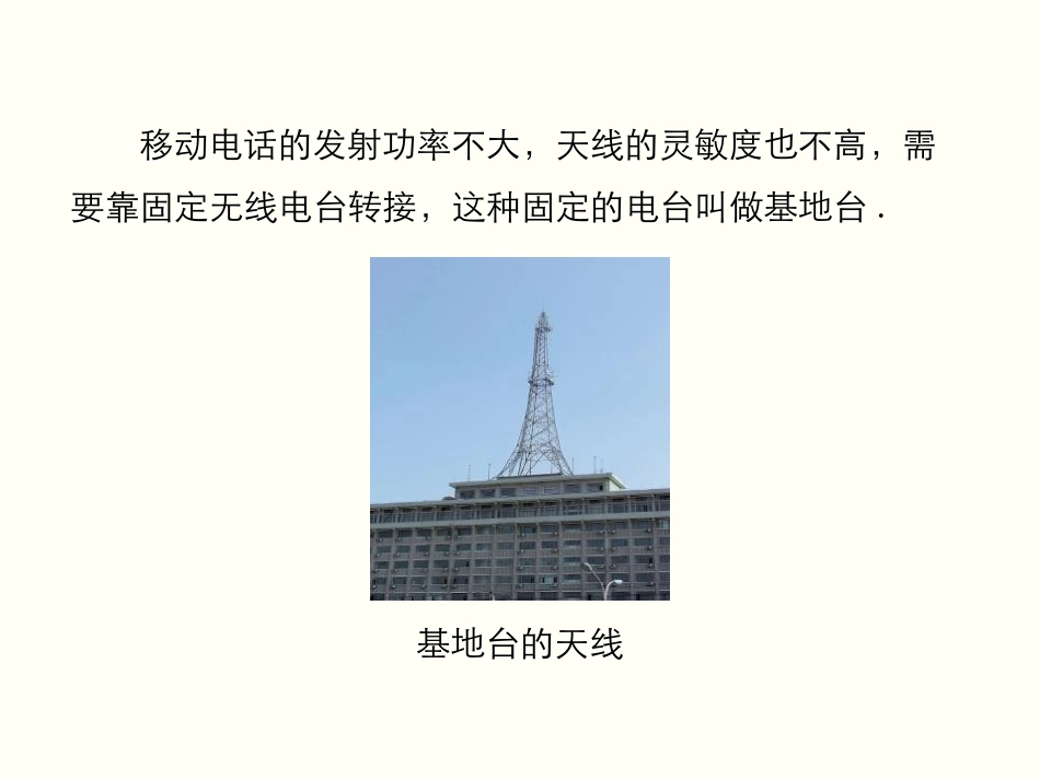 《现代通信技术及发展前景》怎样传递信息-通信技术简介PPT教学课件_第3页