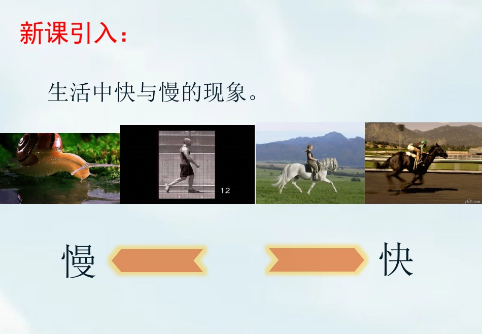 《快与慢》运动的世界PPT免费课件[沪科版八年级物理]_第2页