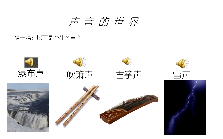 《科学探究：声音的产生与传播》声的世界PPT课件[沪科版八年级物理]_第3页