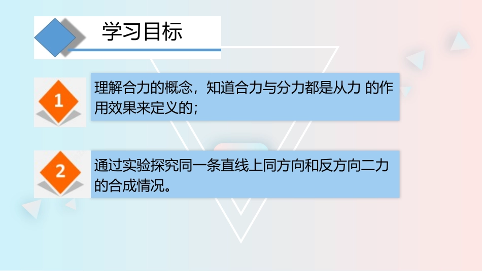 《力的合成》力与运动PPT课件[沪科版八年级物理]_第3页