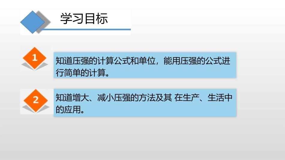 《压力的作用效果》压强PPT教学课件(第2课时)[沪科版八年级物理]_第2页