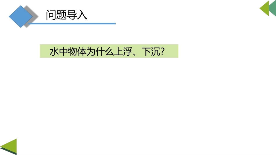《物体的浮与沉》浮力PPT课件[沪科版八年级物理]_第2页