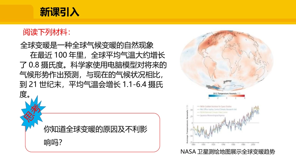 《全球变暖与水资源危机》温度与物态变化PPT课件[沪科版九年级物理]_第2页