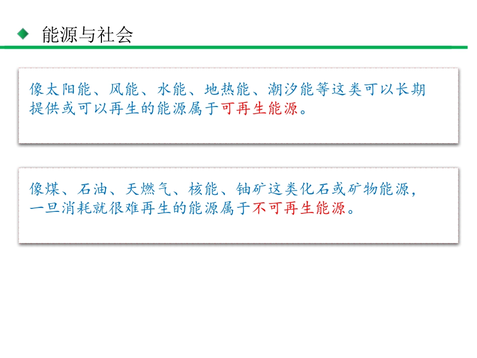 《能源的开发和利用》能源、材料与社会PPT免费课件[沪科版九年级物理]_第2页