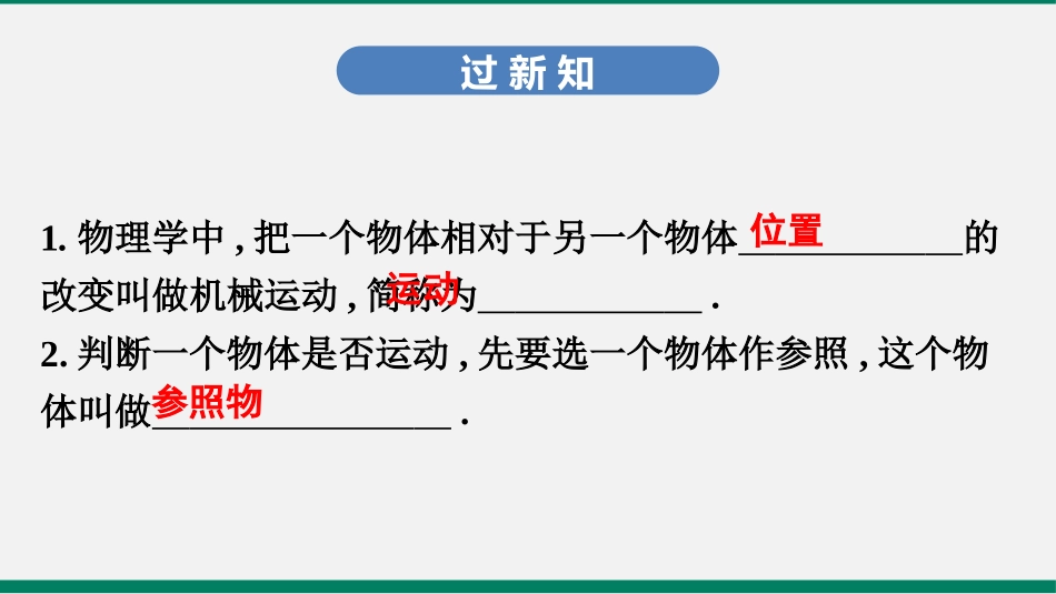 《怎样描述运动》运动和力PPT教学课件[粤沪版八年级物理]_第3页