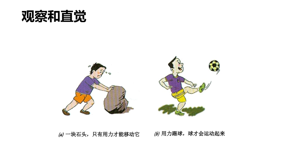 《探究物体不受力时怎样运动》运动和力PPT课件[粤沪版八年级物理]_第3页