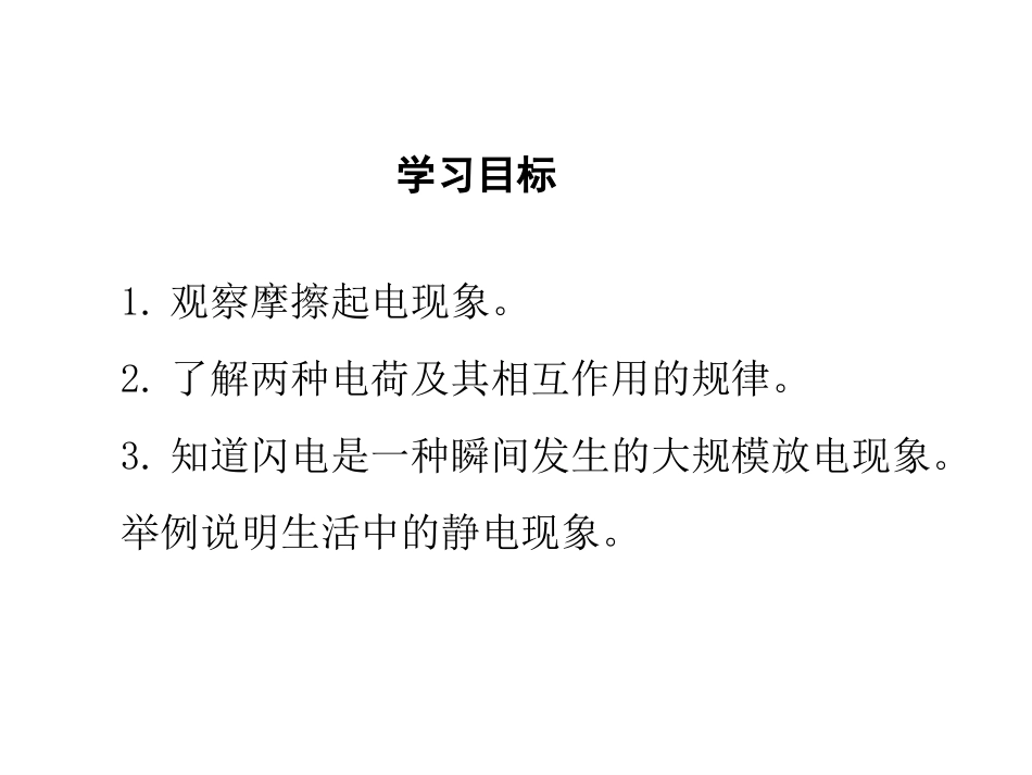 《从闪电谈起》探究简单电路PPT课件[粤沪版九年级物理上册]_第2页