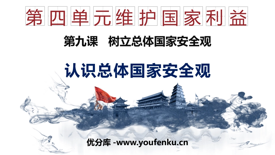 《认识总体国家安全观》PPT优质课件[八年级道德与法治上册]_第1页