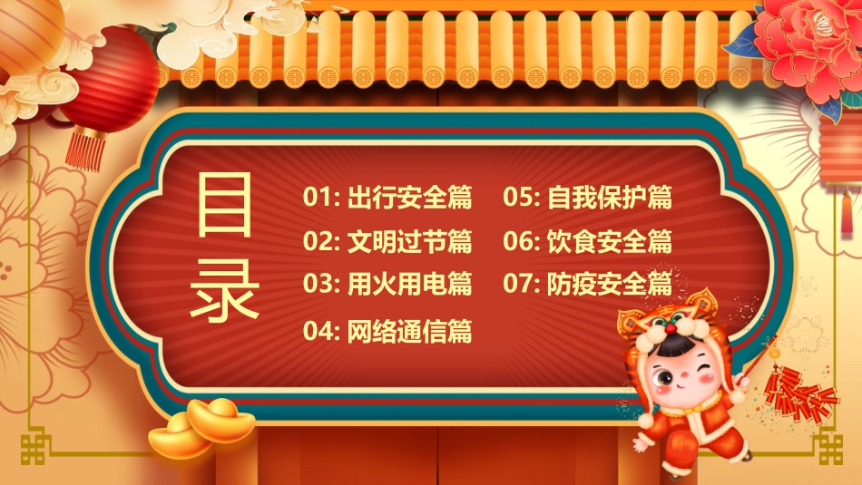 《春节假期安全》PPT班会课件[安全主题班会PPT]_第2页