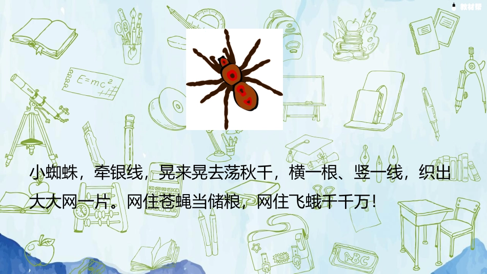 《蜘蛛开店》PPT优质课件[部编版二年级语文下册]_第3页