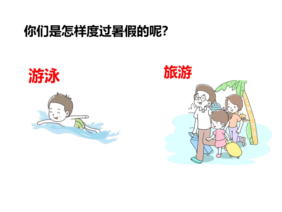 《口语交际：我的暑假生活》PPT优秀课件[部编版三年级语文]_第2页