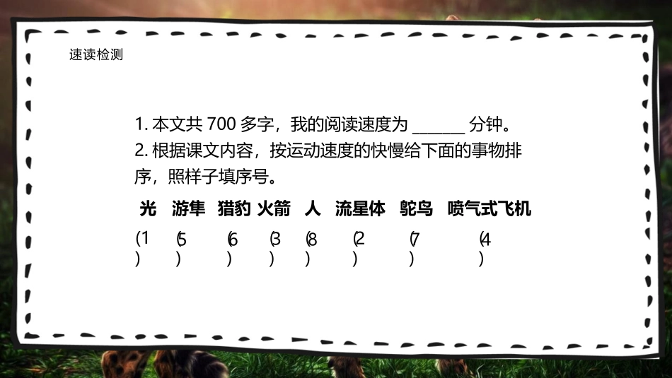 《什么比猎豹的速度更快》PPT精品课件[部编版五年级语文]_第3页
