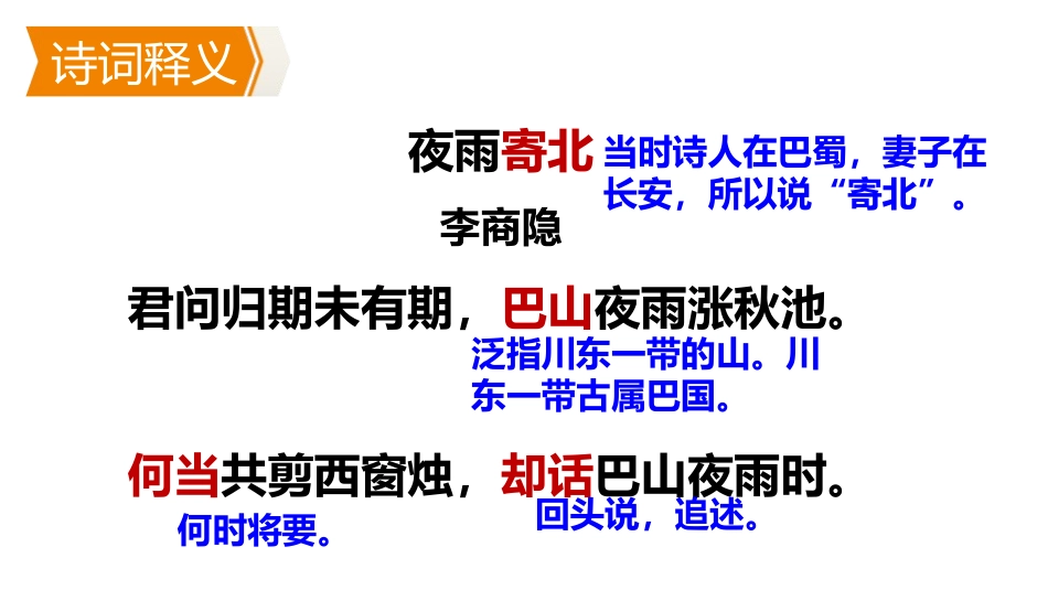 《夜雨寄北》课外古诗词诵读PPT课件[部编版七年级语文上册]_第3页